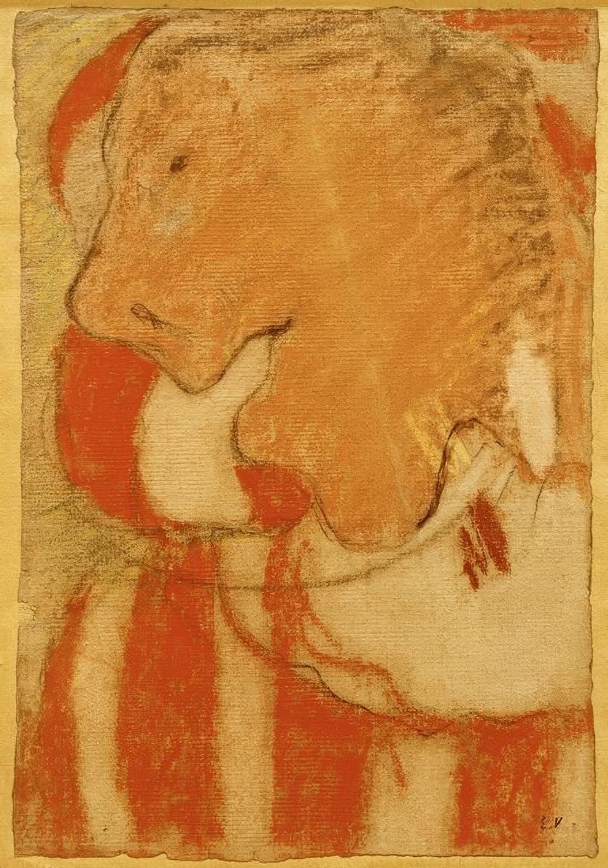 Coquelin młodszy w Sztuczkach Scapina (…) autorstwa Edouard Vuillard
