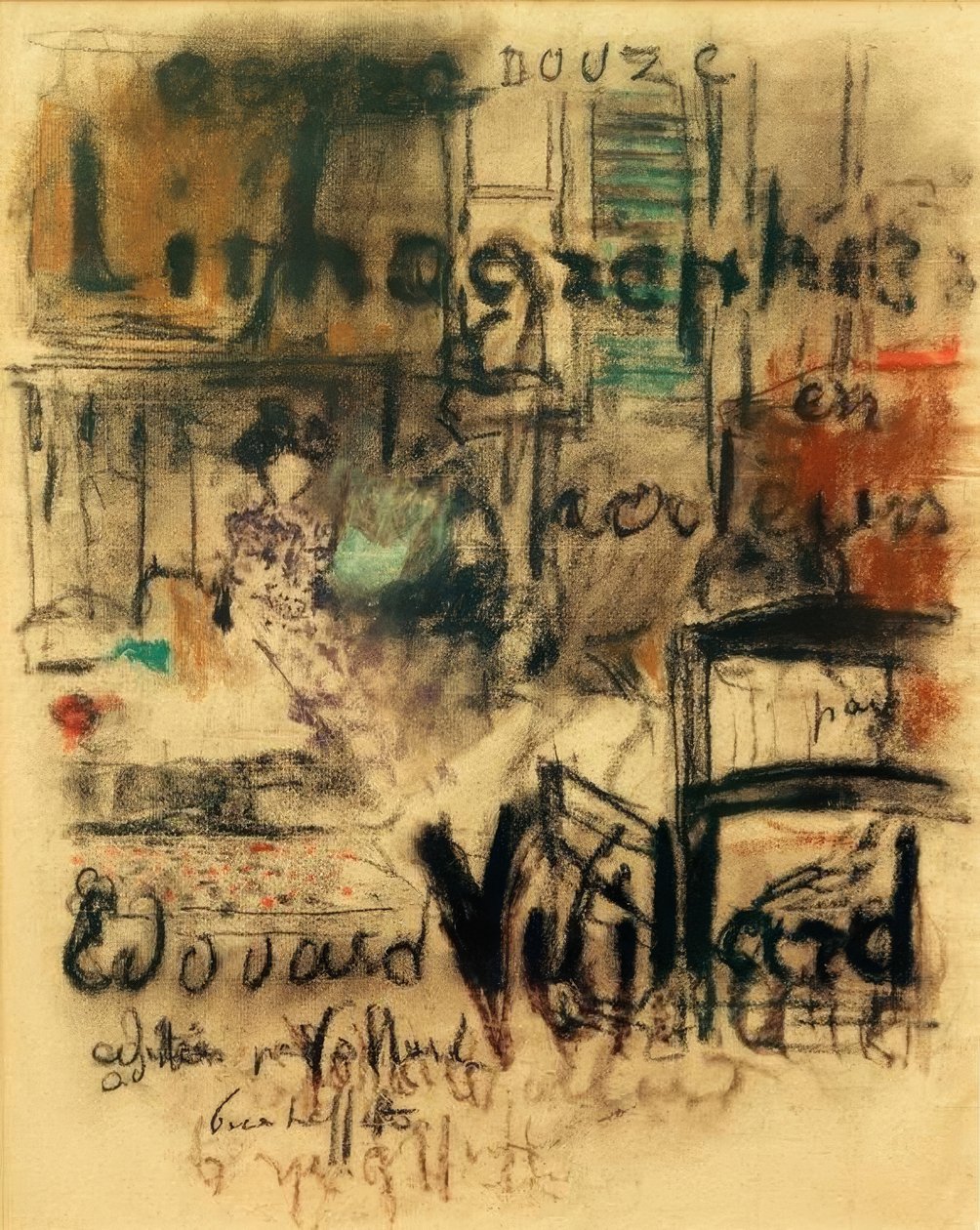 Okładka albumu Krajobrazy i Wnętrza autorstwa Edouard Vuillard