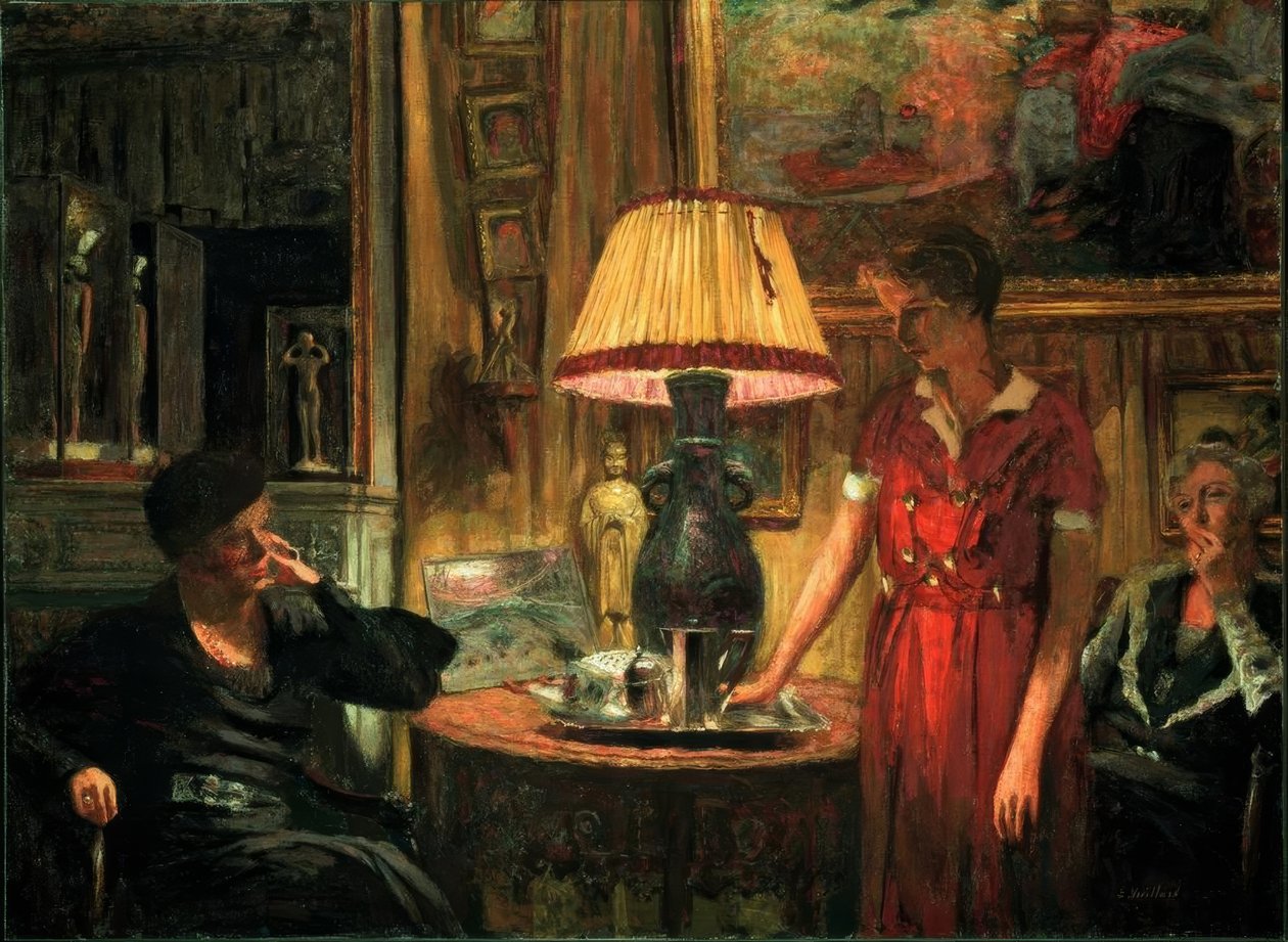Wizyta autorstwa Edouard Vuillard