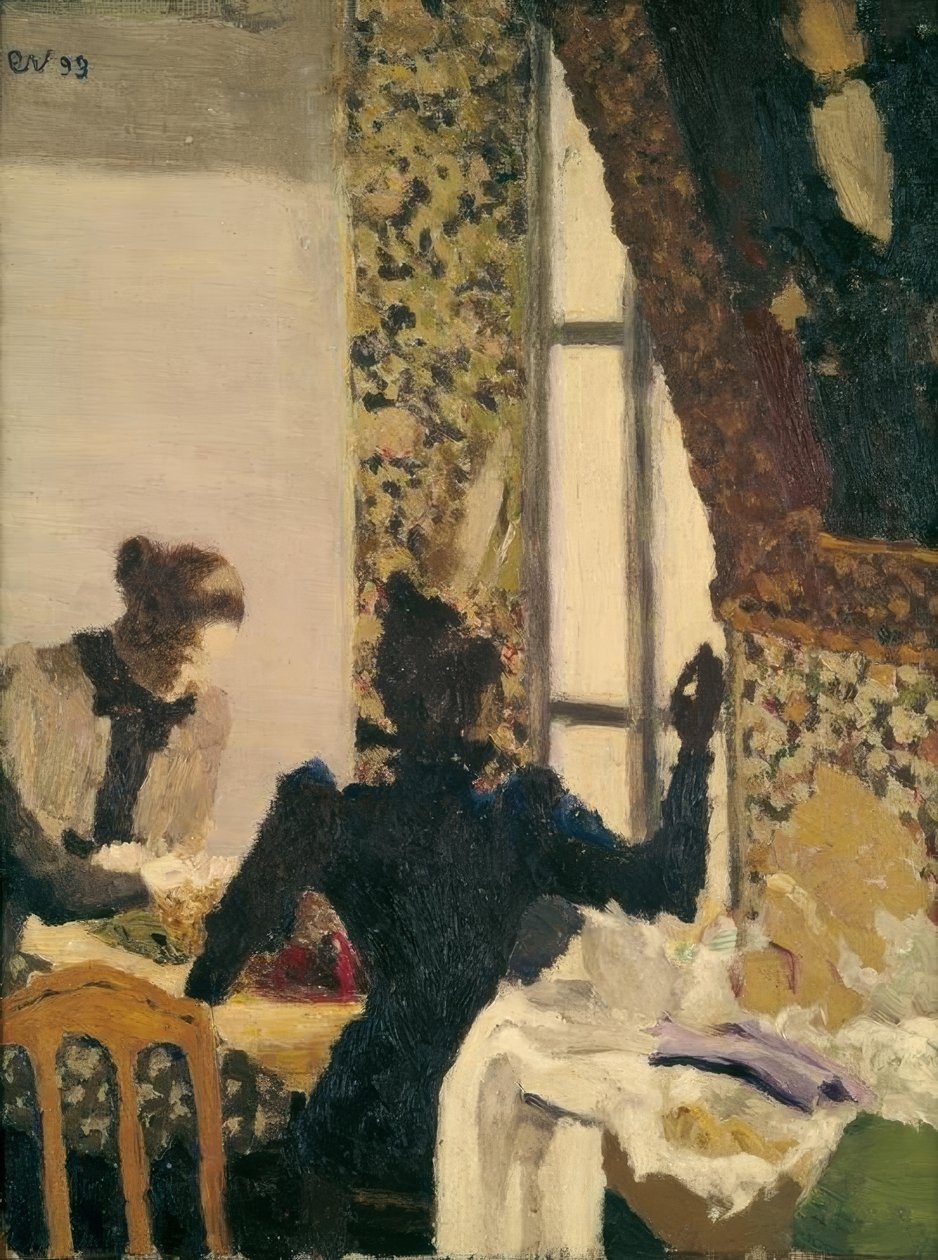 Groźba autorstwa Edouard Vuillard