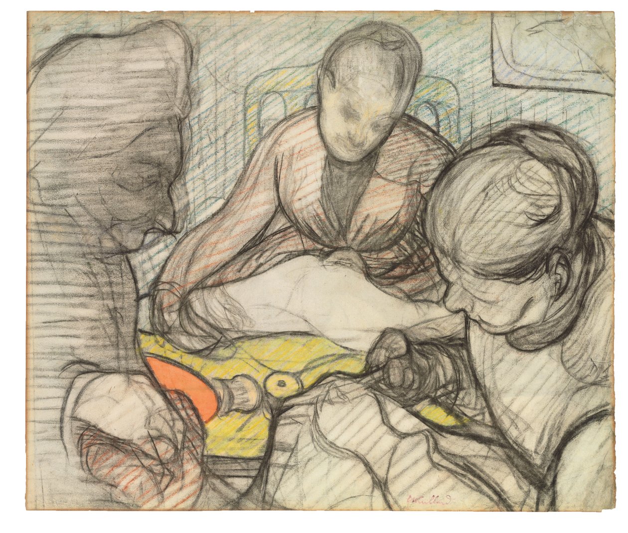 Studium dla szwaczek, 1890 autorstwa Edouard Vuillard
