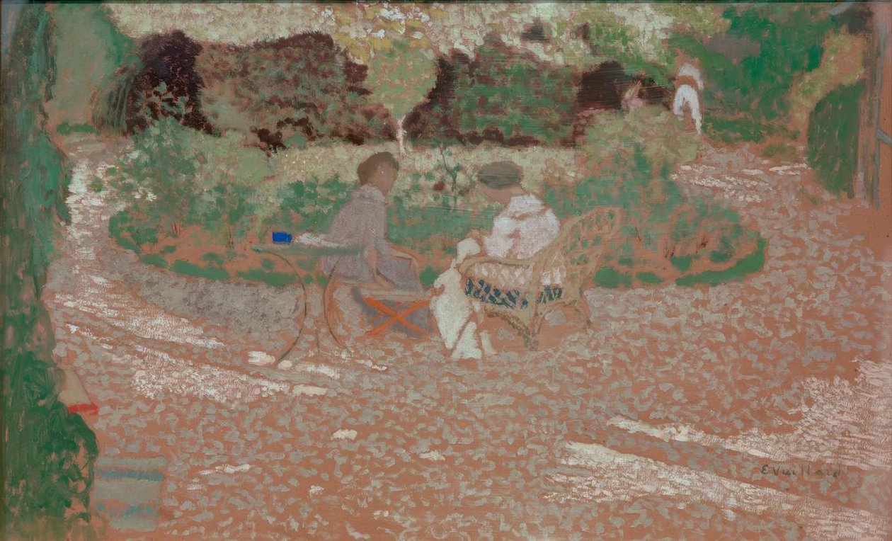 W ogrodzie autorstwa Edouard Vuillard