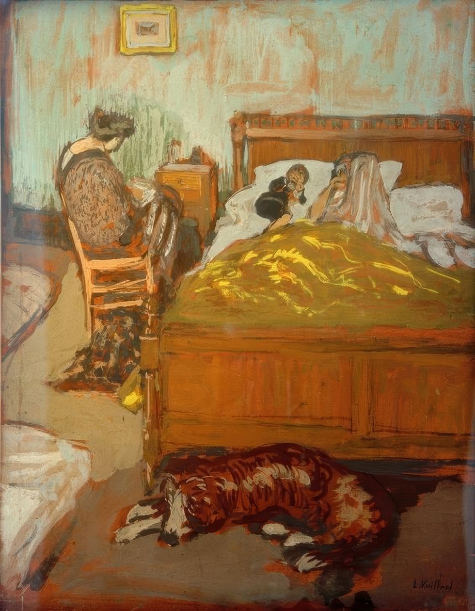 Wnętrze autorstwa Edouard Vuillard