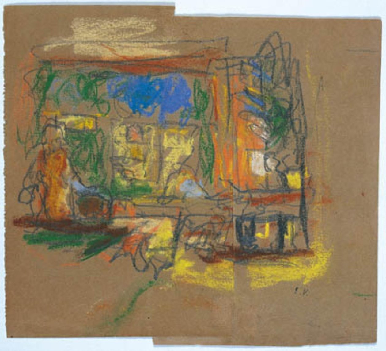 Spójrz przez okno do pokoju autorstwa Edouard Vuillard