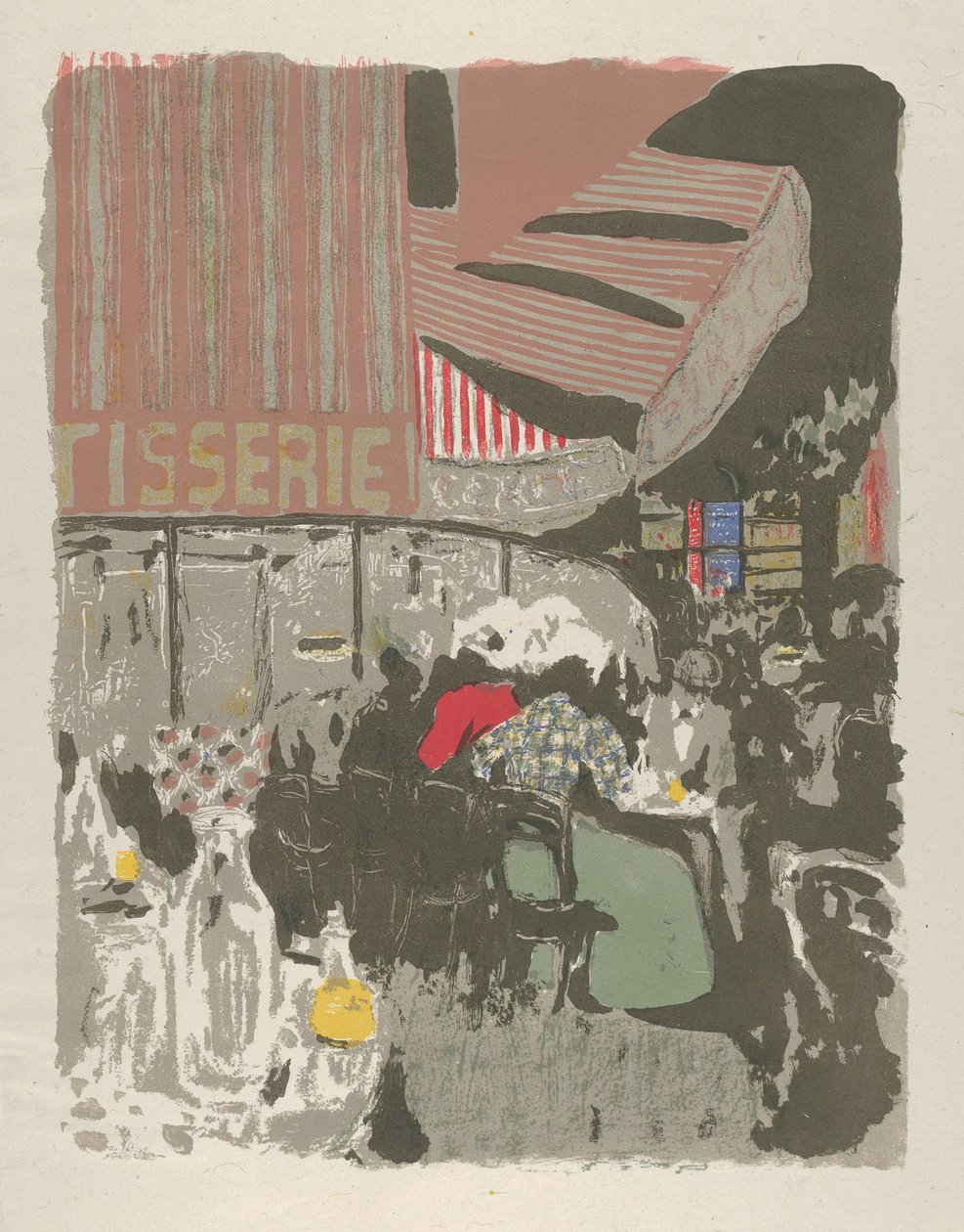 Ciasto, z albumu Krajobrazy i wnętrza autorstwa Edouard Vuillard