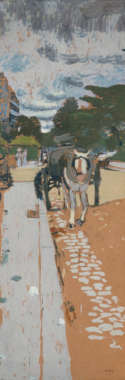Wóz nawadniający autorstwa Edouard Vuillard