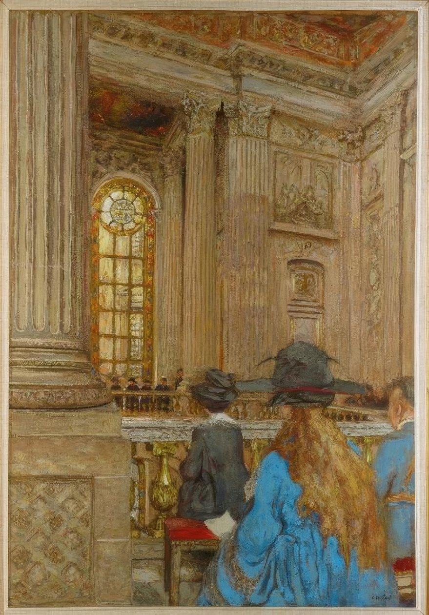 Kaplica w zamku wersalskim, 1917-1919 autorstwa Edouard Vuillard