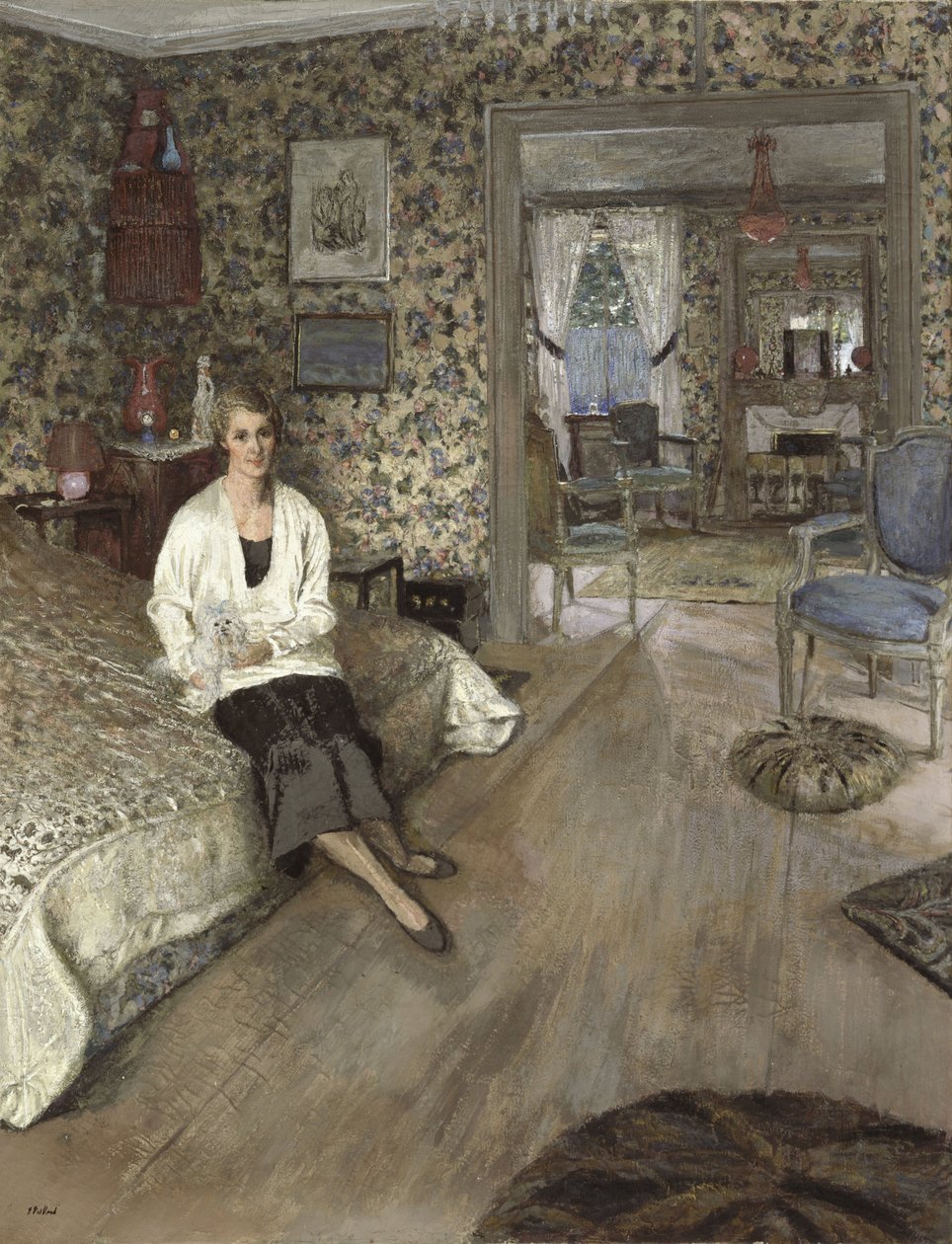 Hrabina Marie-Blanche de Polignac, 1928-1932 autorstwa Edouard Vuillard