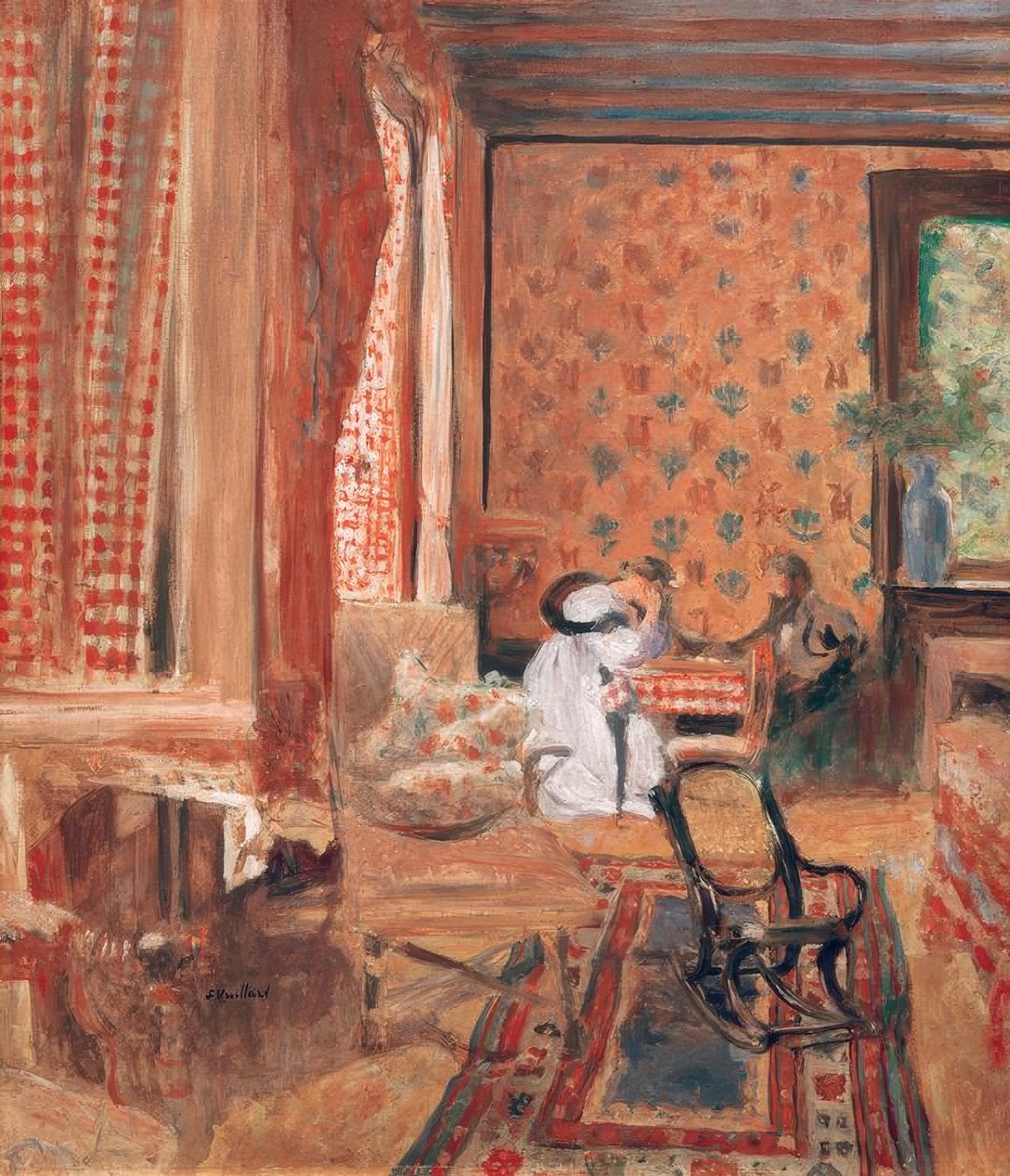 Impreza Pań autorstwa Edouard Vuillard