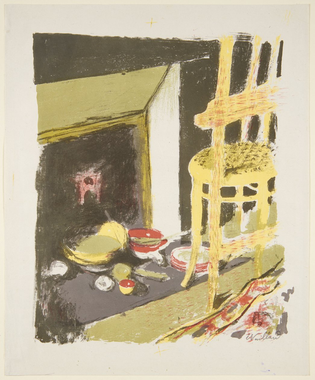 Landschaften und Innenräume: Der Herd autorstwa Edouard Vuillard