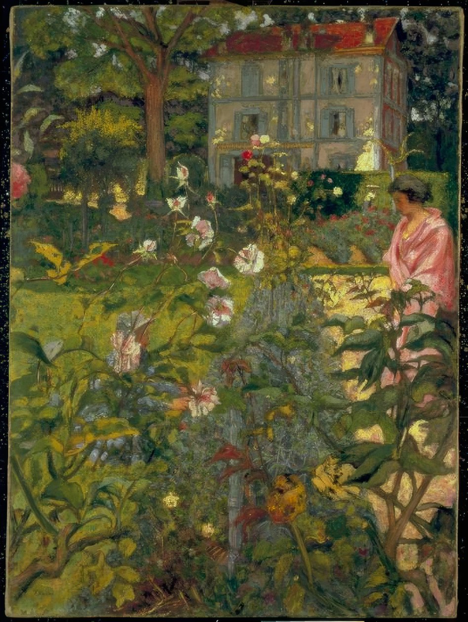 Ogród Vaucresson autorstwa Edouard Vuillard