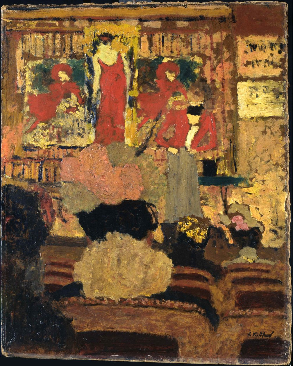 Numer iluzjonistyczny, c. 1895. autorstwa Edouard Vuillard
