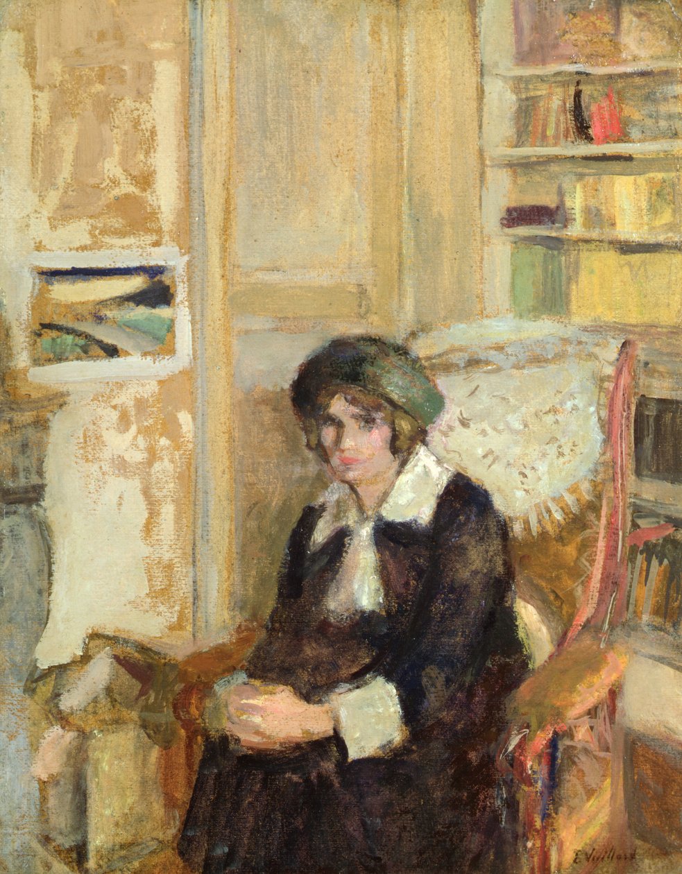 Lucie Belin w Domu Artysty autorstwa Edouard Vuillard
