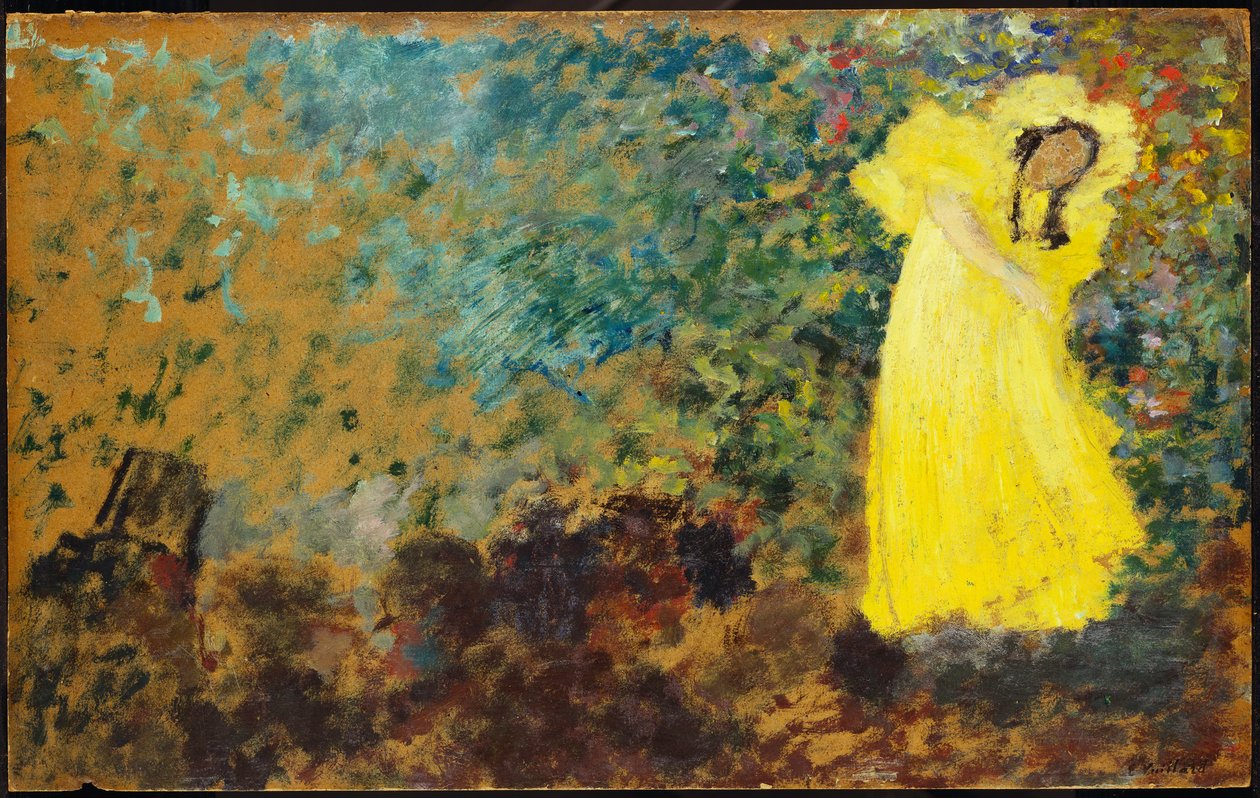 May Belfort na scenie, c.1895 autorstwa Edouard Vuillard