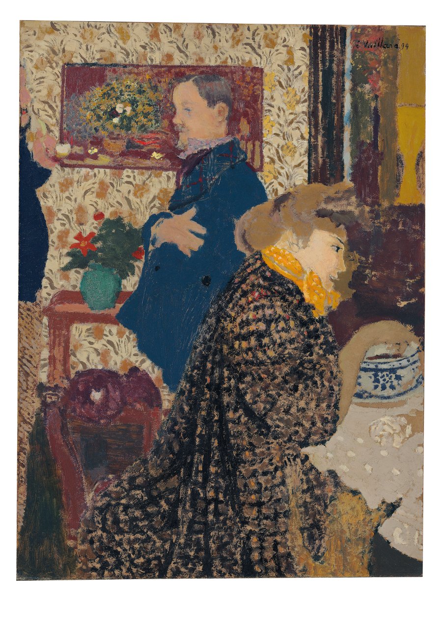 Misia i Vallotton w Villeneuve, 1899 autorstwa Edouard Vuillard