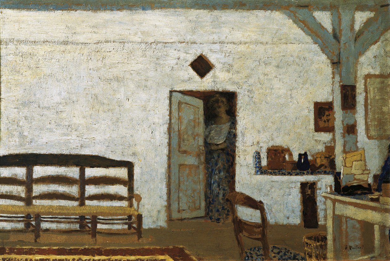 Misia w Villeneuve-sur-Yonne (Villeneuve-sur-Yonne) autorstwa Edouard Vuillard
