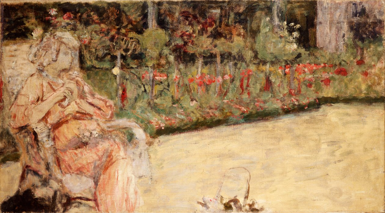 Mme Hessel w ogrodzie Cezanne