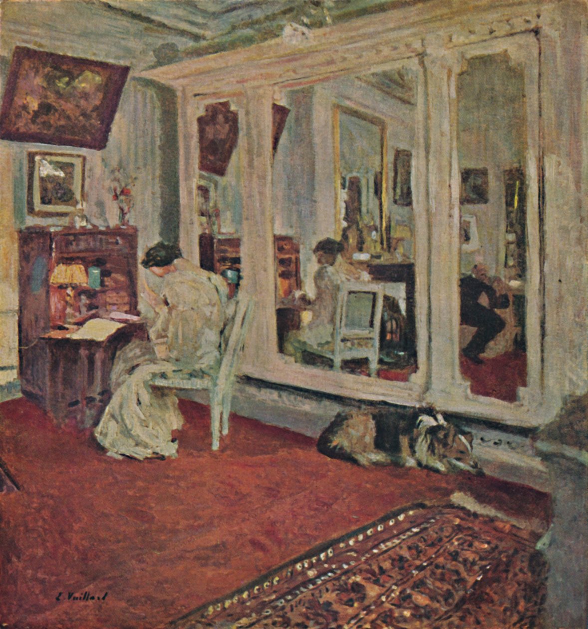 Pani Hessel, Rue Rivoli Około 1902, c1902, 1946 autorstwa Edouard Vuillard