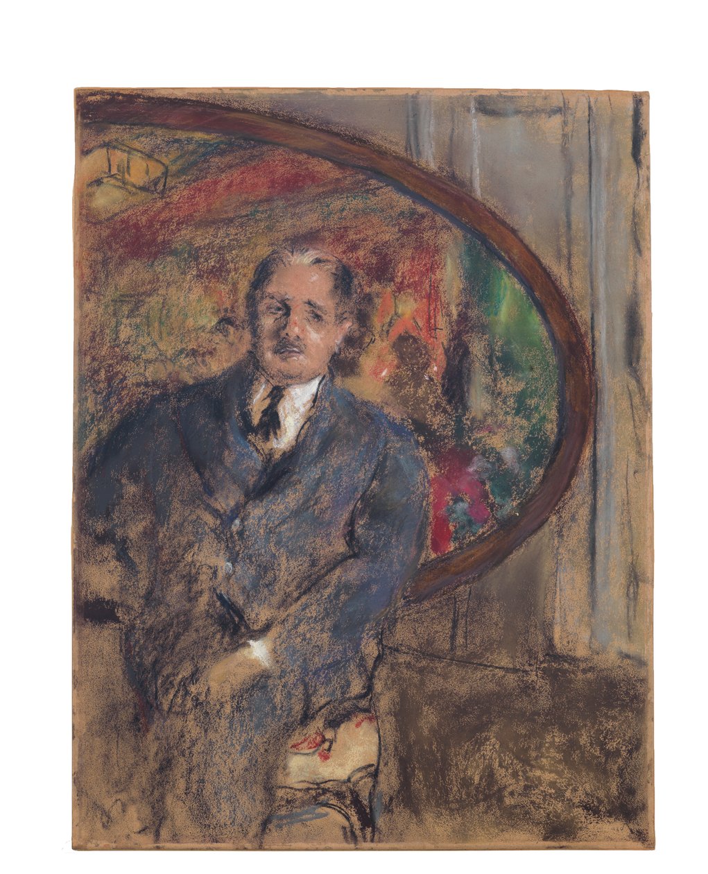 Monsieur Bénard przed „Le Grand Teddy”, 1931 autorstwa Edouard Vuillard