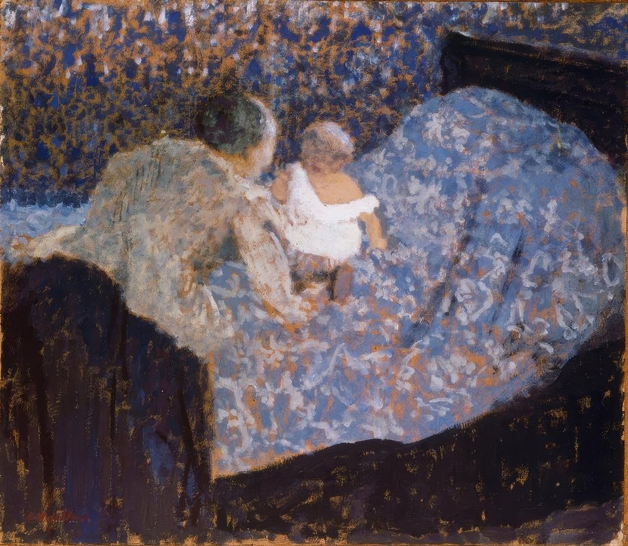 matka i dziecko autorstwa Edouard Vuillard