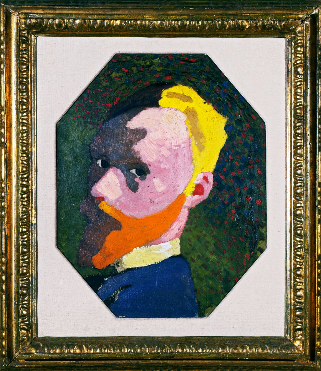 Autoportret ośmiokątny, 1890 autorstwa Edouard Vuillard