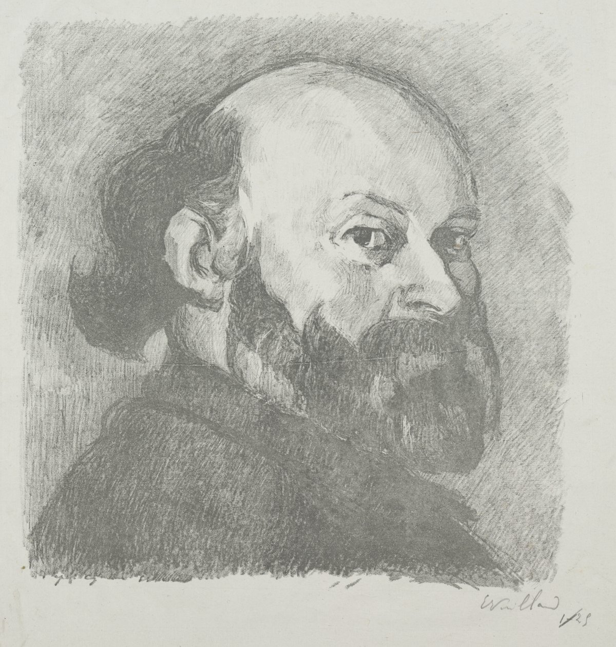 Paul Cézanne autorstwa Edouard Vuillard