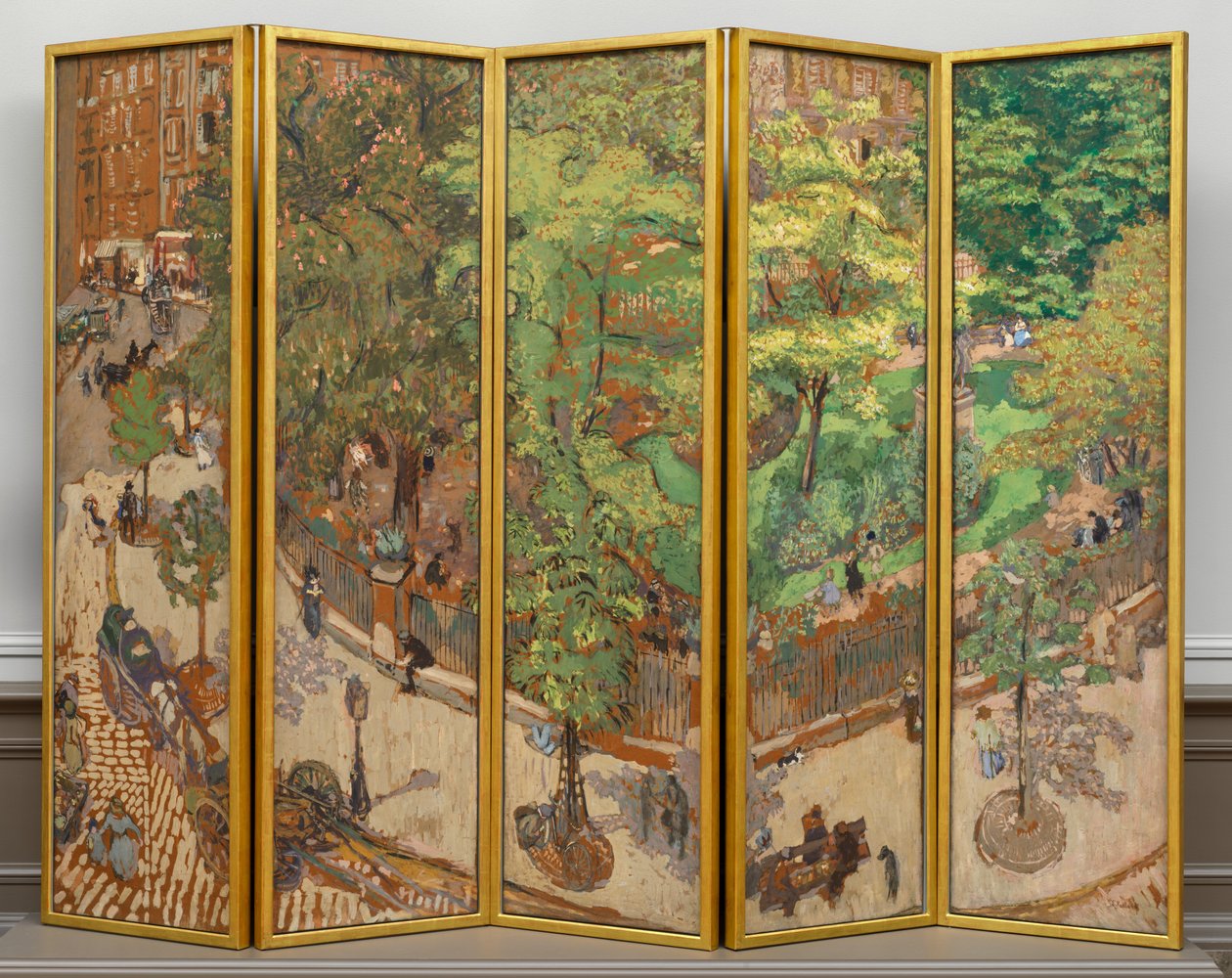 Plac Ventimiglia autorstwa Edouard Vuillard