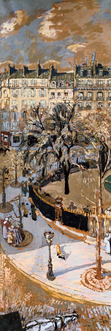 Plac Vintimille, Paryż, 1908-1910 autorstwa Edouard Vuillard