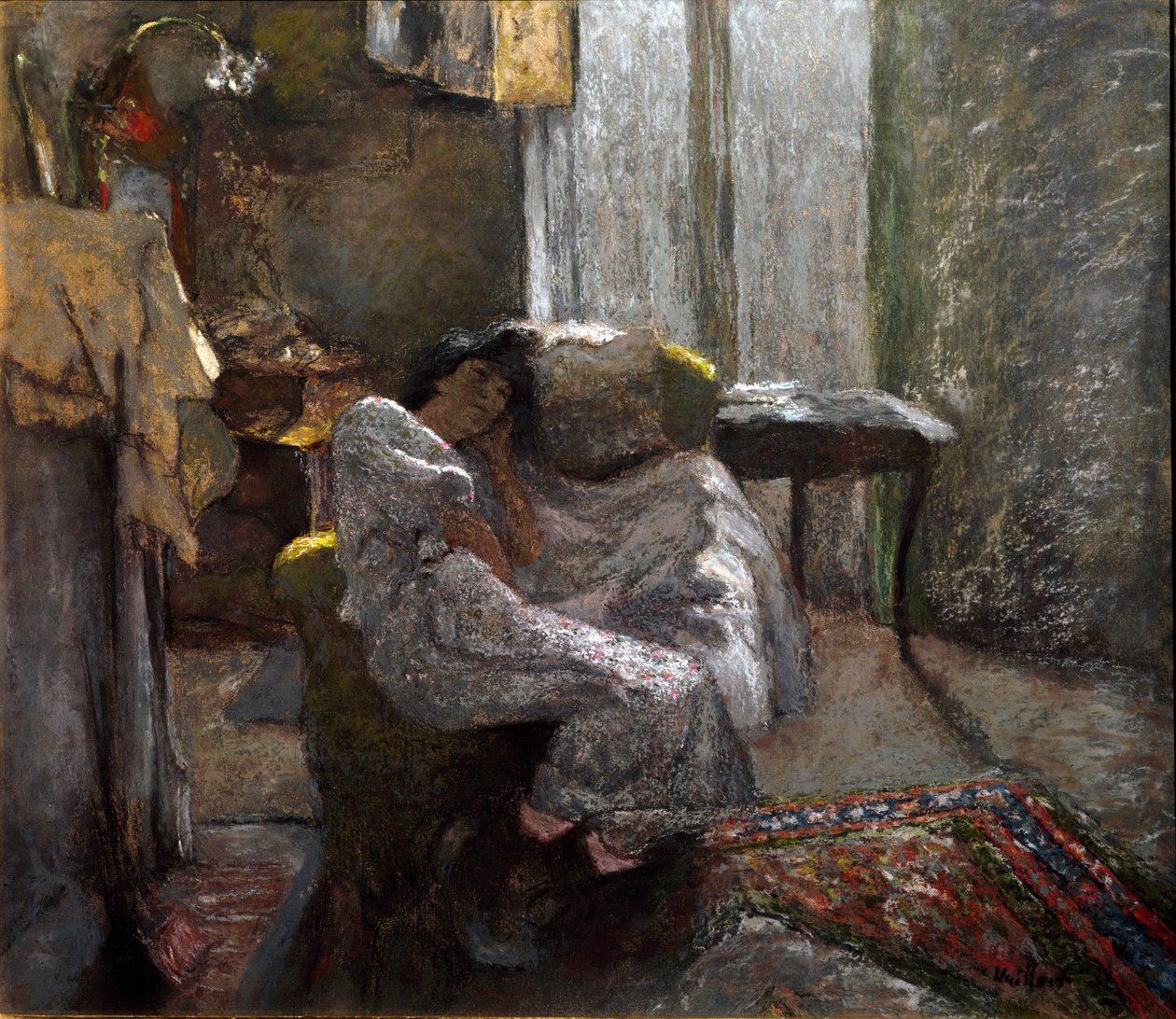 Portret Madame Hessel Lucie Hessel była żoną handlarza dziełami sztuki artysty. Pastel d