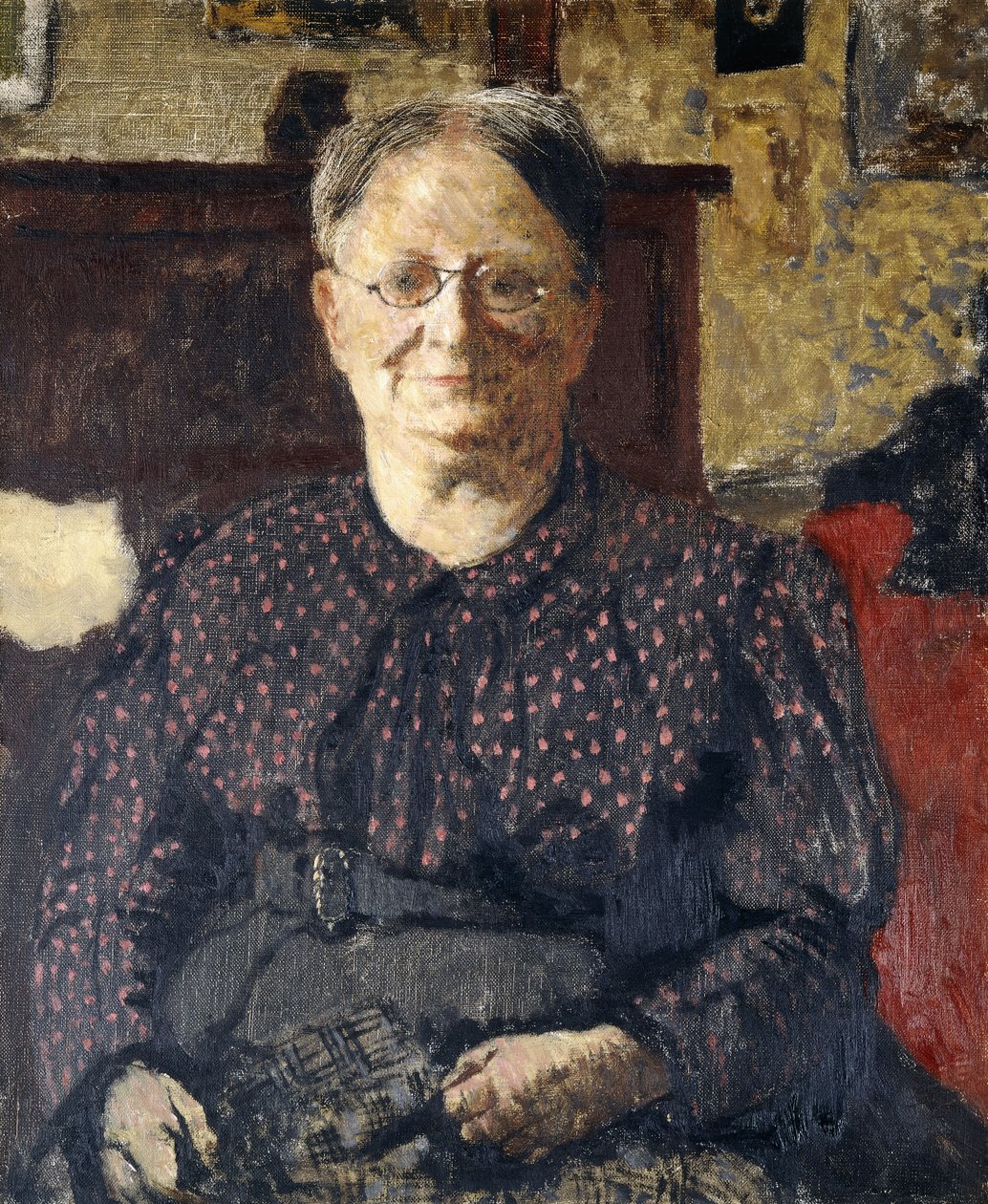 Portret Madame Vuillard, ok. 1905 autorstwa Edouard Vuillard