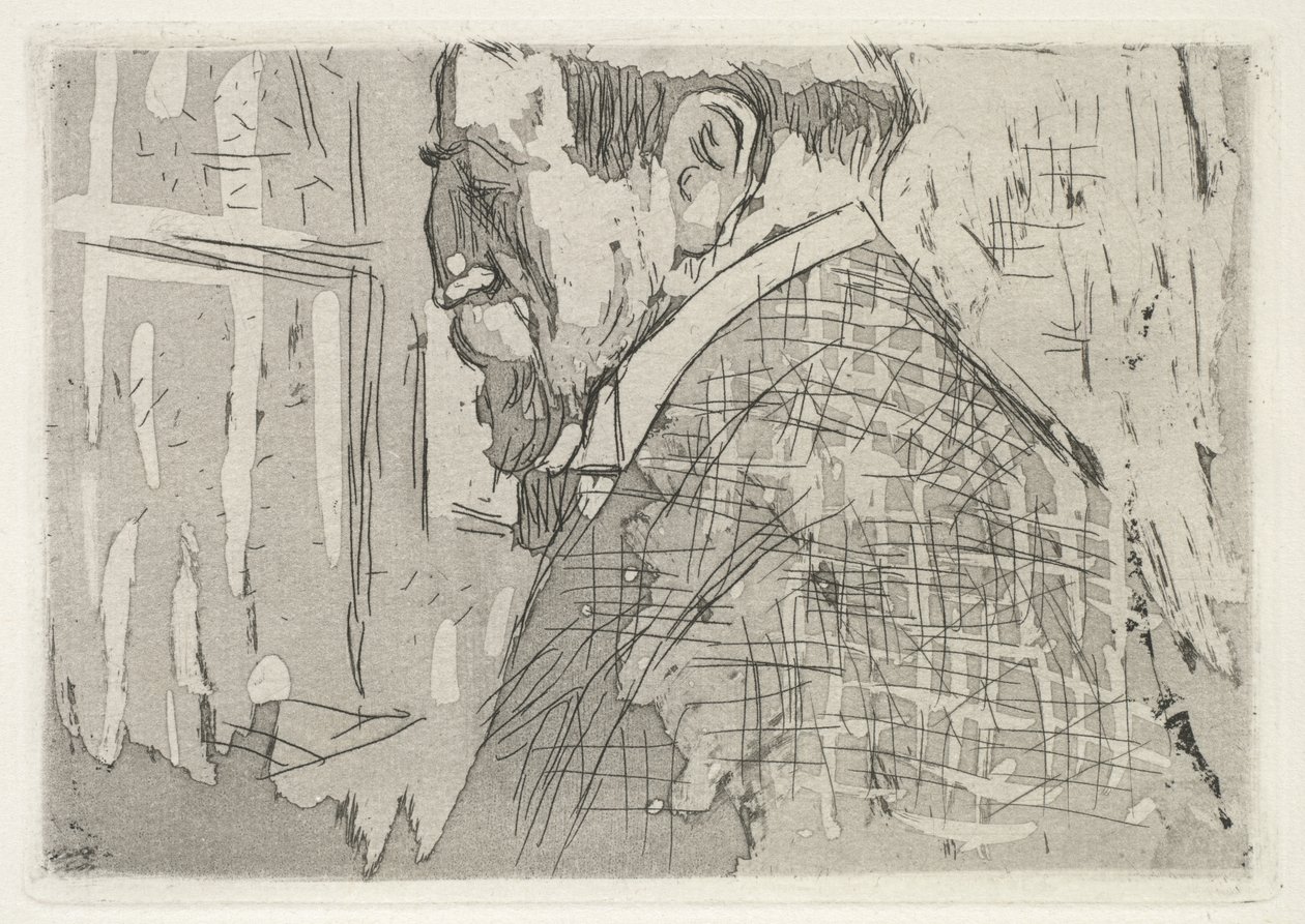 Portret Theo van Rysselberghe autorstwa Edouard Vuillard