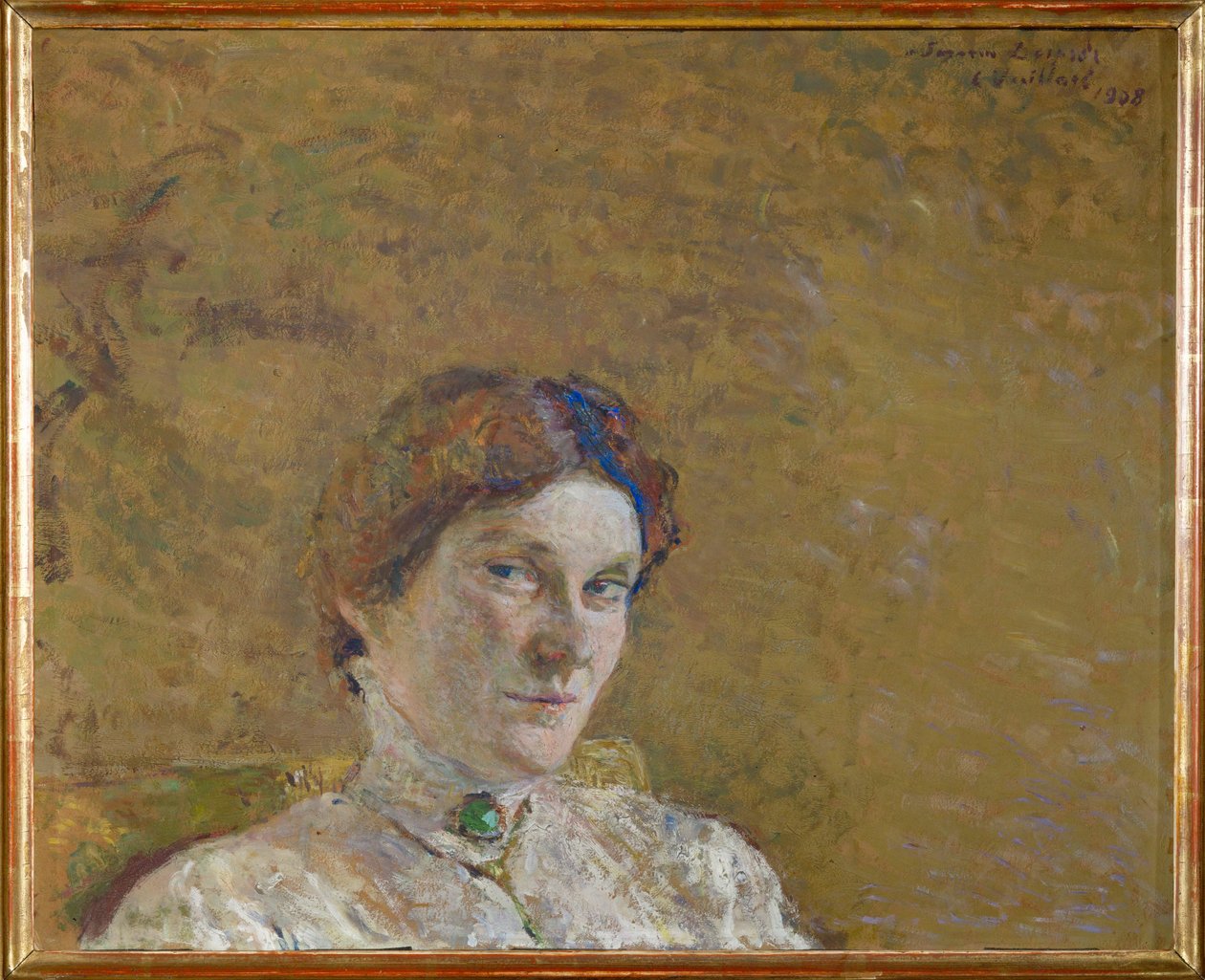 Portret aktorki Suzanne Desprez autorstwa Edouard Vuillard