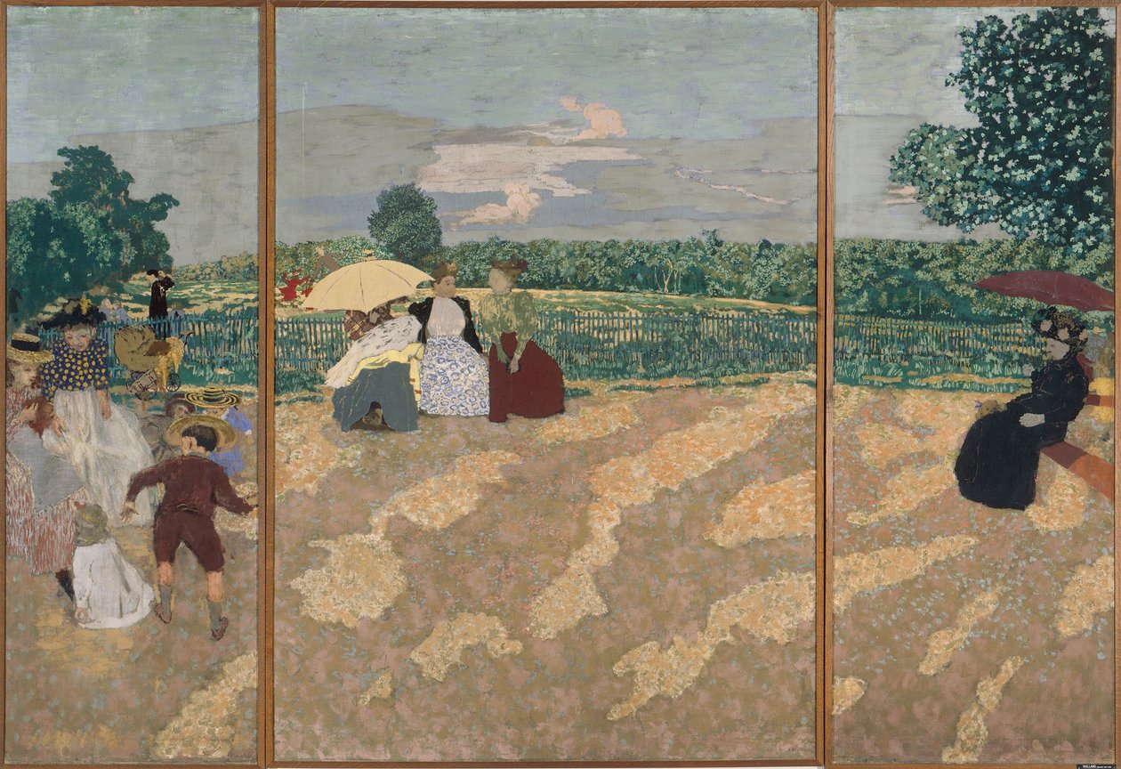 Ogrody Publiczne, 1894 autorstwa Edouard Vuillard