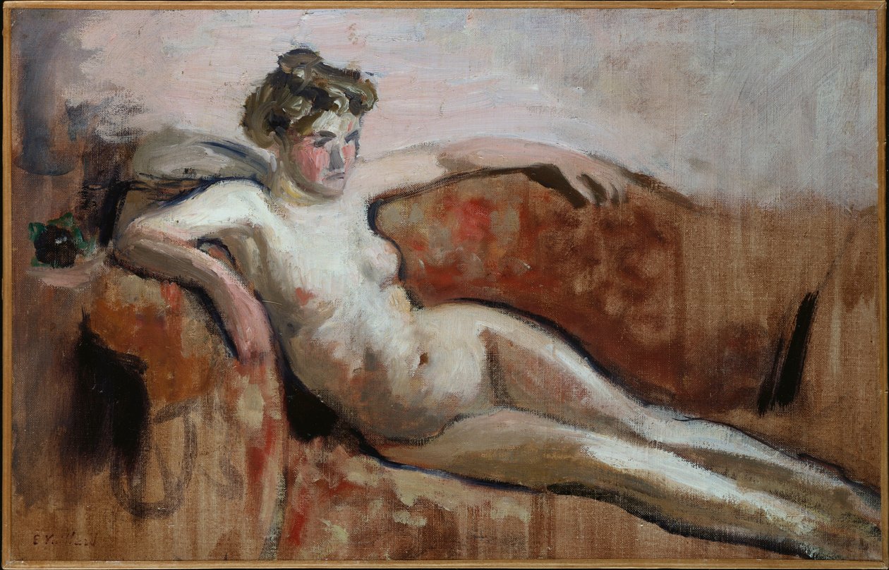 Akt leżący, ok. 1919-20 autorstwa Edouard Vuillard