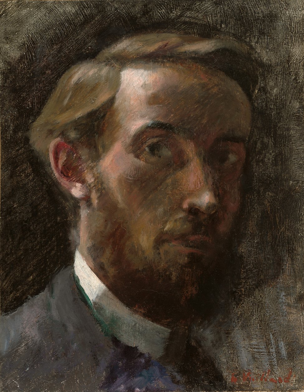 Autoportret, lat 21 autorstwa Edouard Vuillard