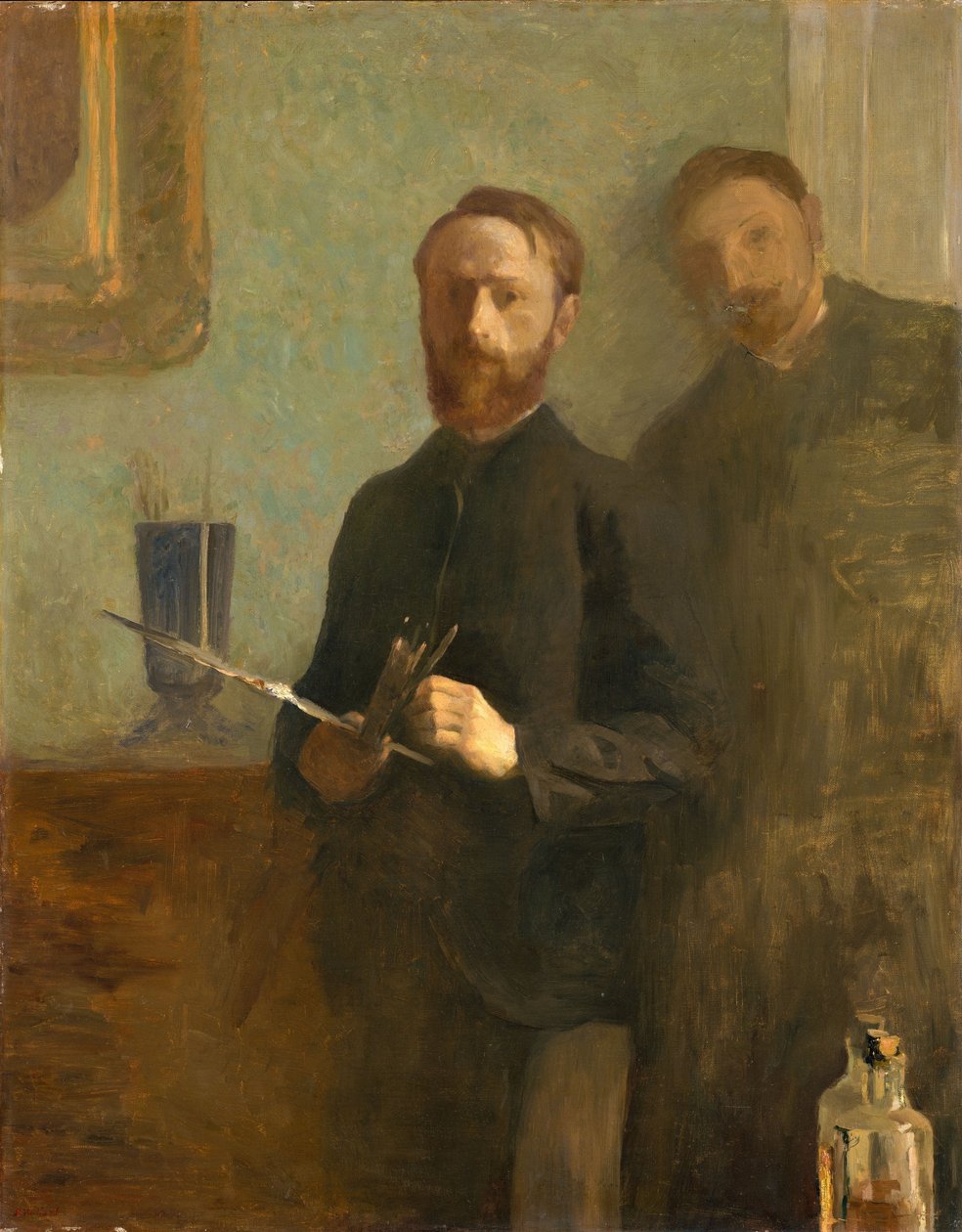 Autoportret z Waroquy, 1889 autorstwa Edouard Vuillard