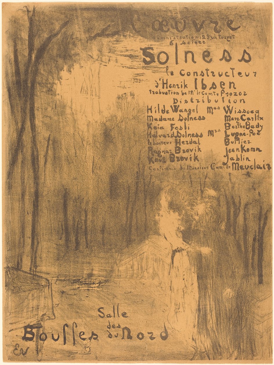 Solness der Baumeister autorstwa Edouard Vuillard
