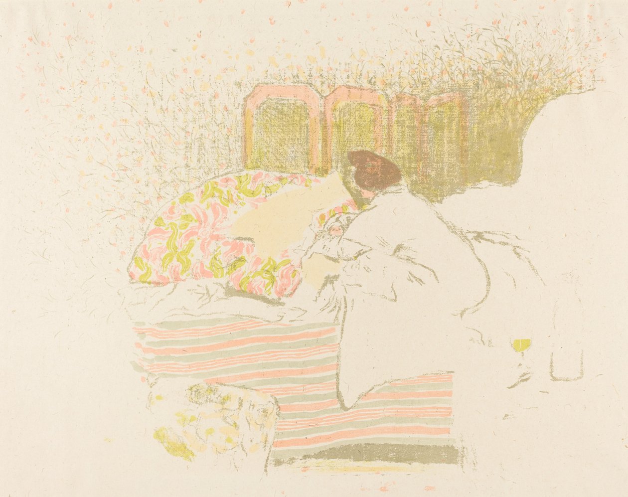 Narodziny Annette autorstwa Edouard Vuillard