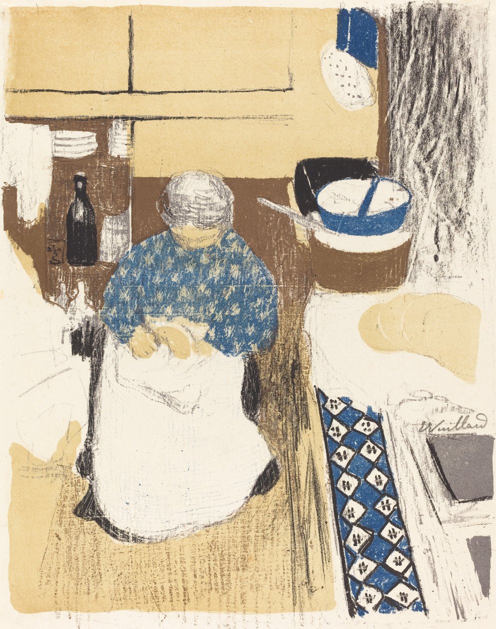 Kucharz Kucharz, 1899. autorstwa Edouard Vuillard
