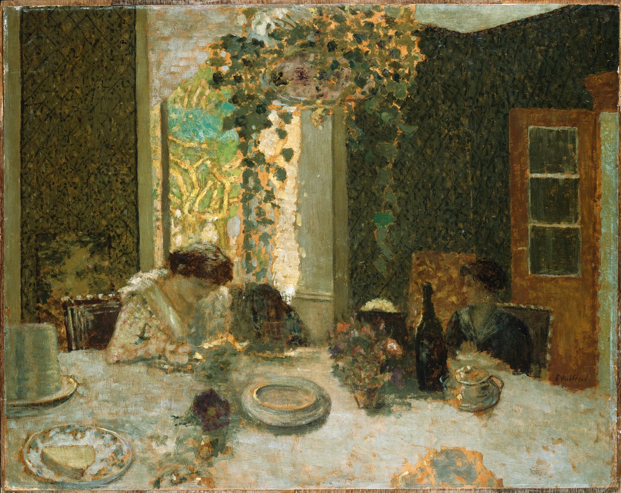 Jadalnia, ok. 1900 autorstwa Edouard Vuillard