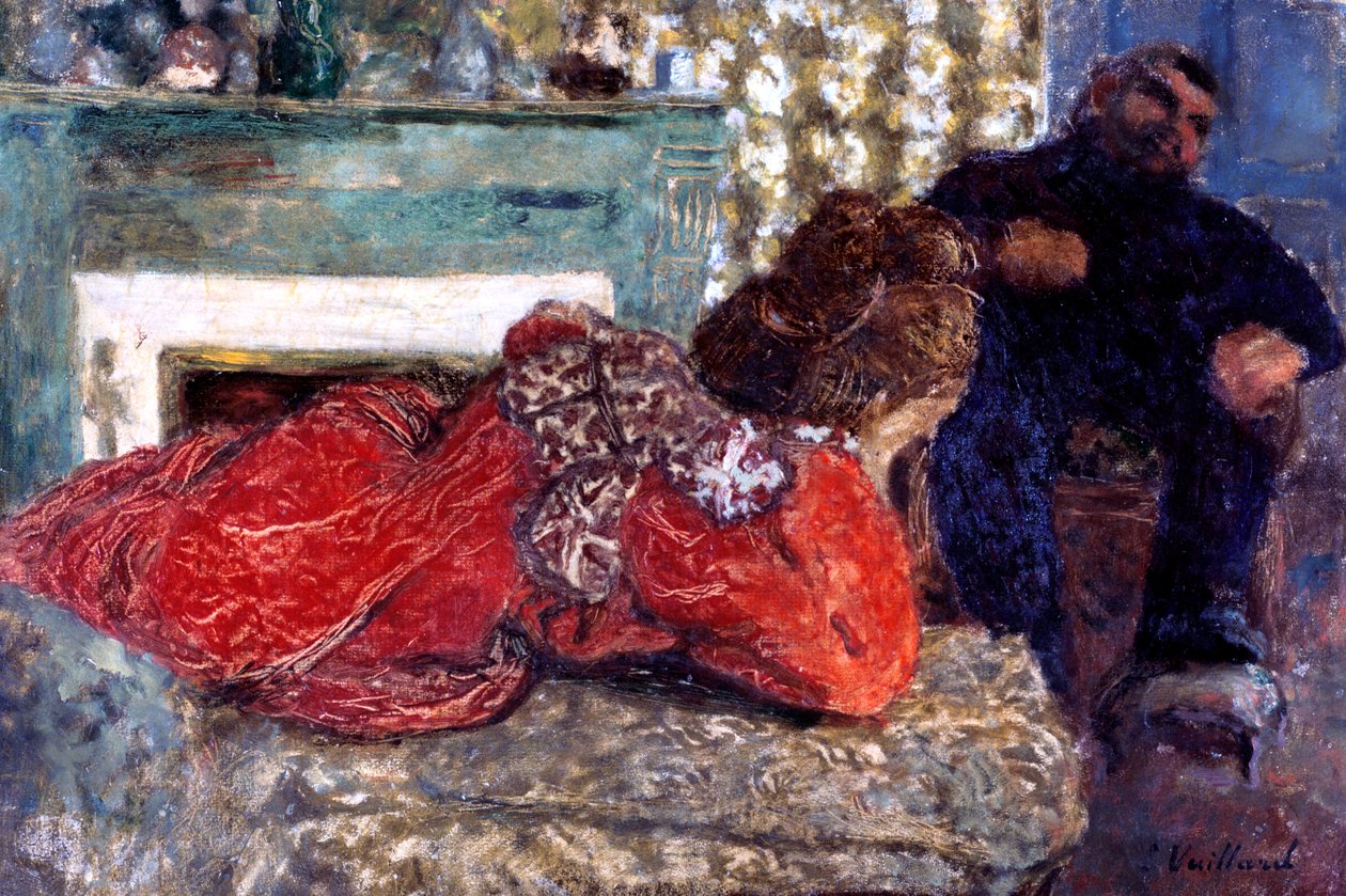 „Szlafrok”, 1897 autorstwa Edouard Vuillard