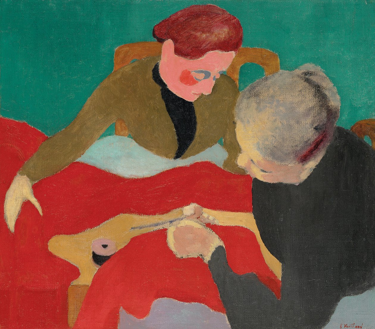 Krawcowe autorstwa Edouard Vuillard