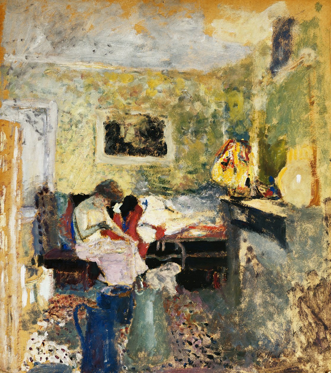 Zielony pokój; Zielony pokój autorstwa Edouard Vuillard