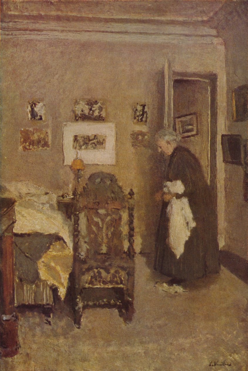 Gospodyni ok. 1925, ok. 1925, 1946 autorstwa Edouard Vuillard