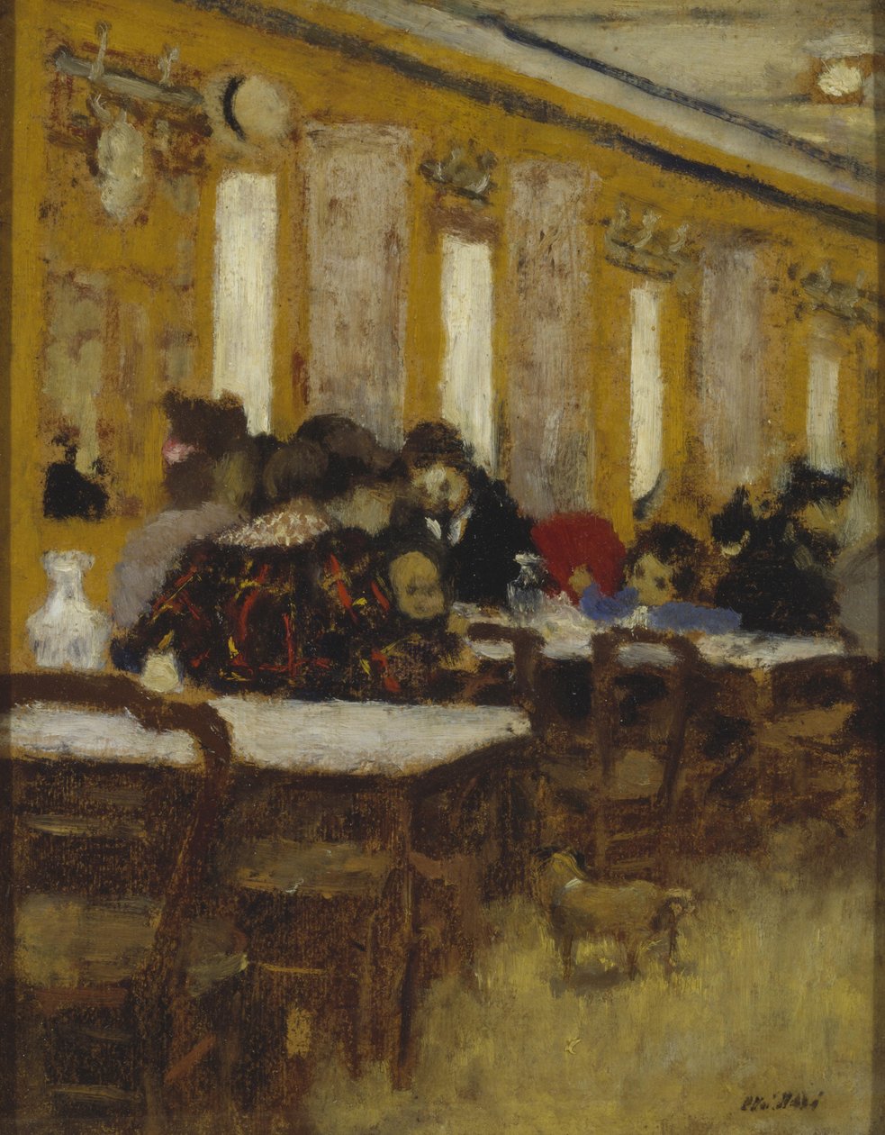 Mała Restauracja, ok. 1900-1901 autorstwa Edouard Vuillard