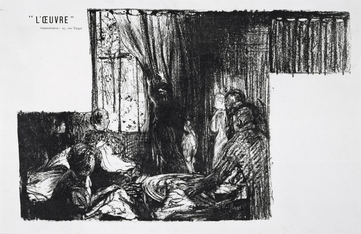 Filary społeczeństwa, 1896 autorstwa Edouard Vuillard