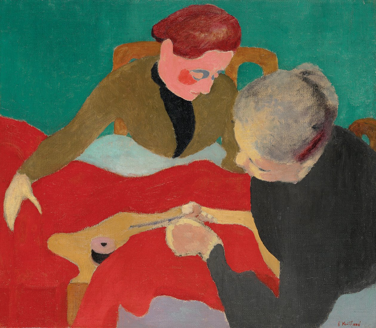 Szwaczki; Les couturieres, 1890 autorstwa Edouard Vuillard