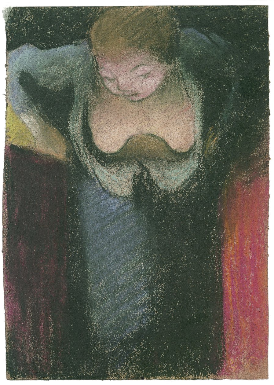 Piosenkarz, 1891-1892 autorstwa Edouard Vuillard