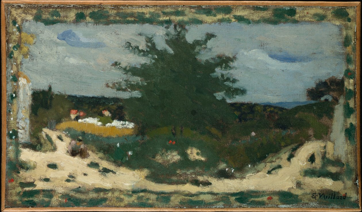 Słoneczna Droga, Staw Laville, ok. 1898 r. autorstwa Edouard Vuillard