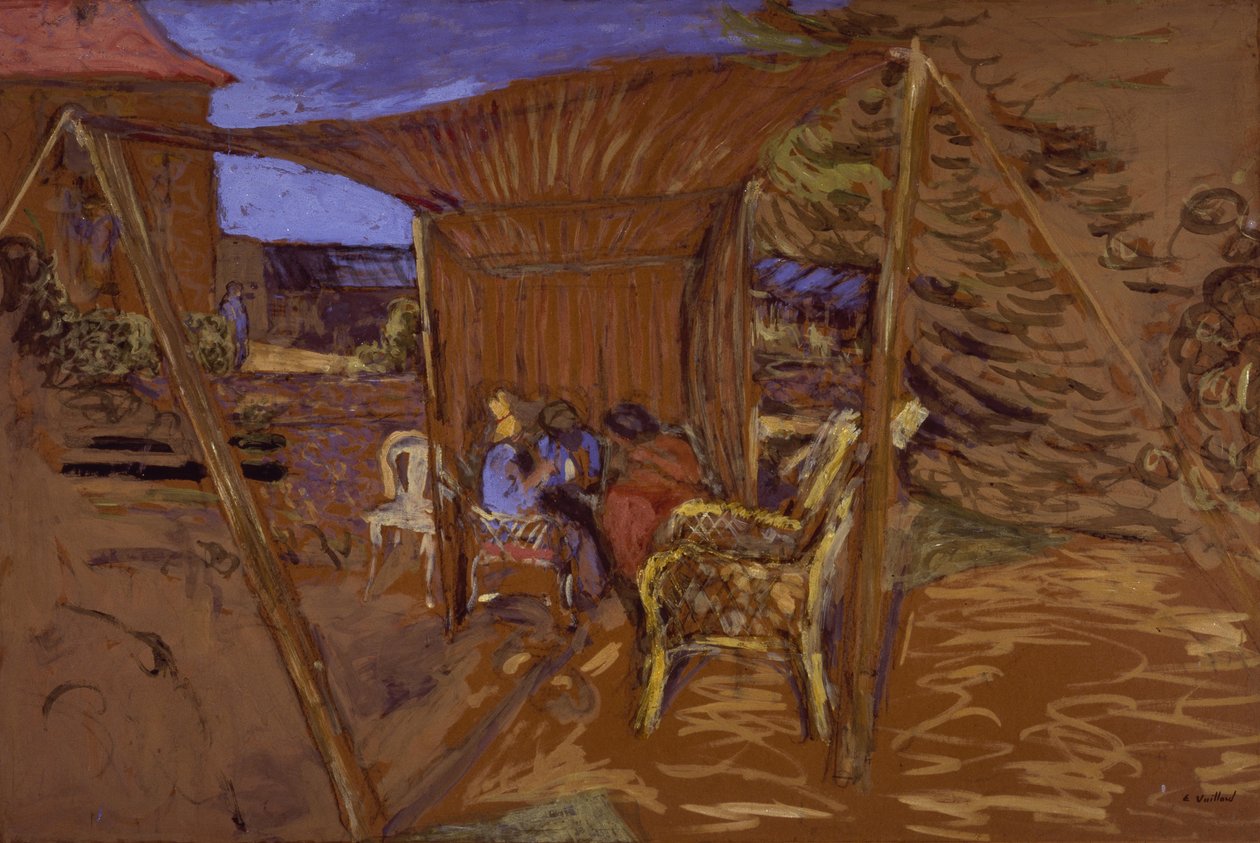 Namiot, 1908 autorstwa Edouard Vuillard